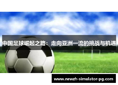 中国足球崛起之路：走向亚洲一流的挑战与机遇